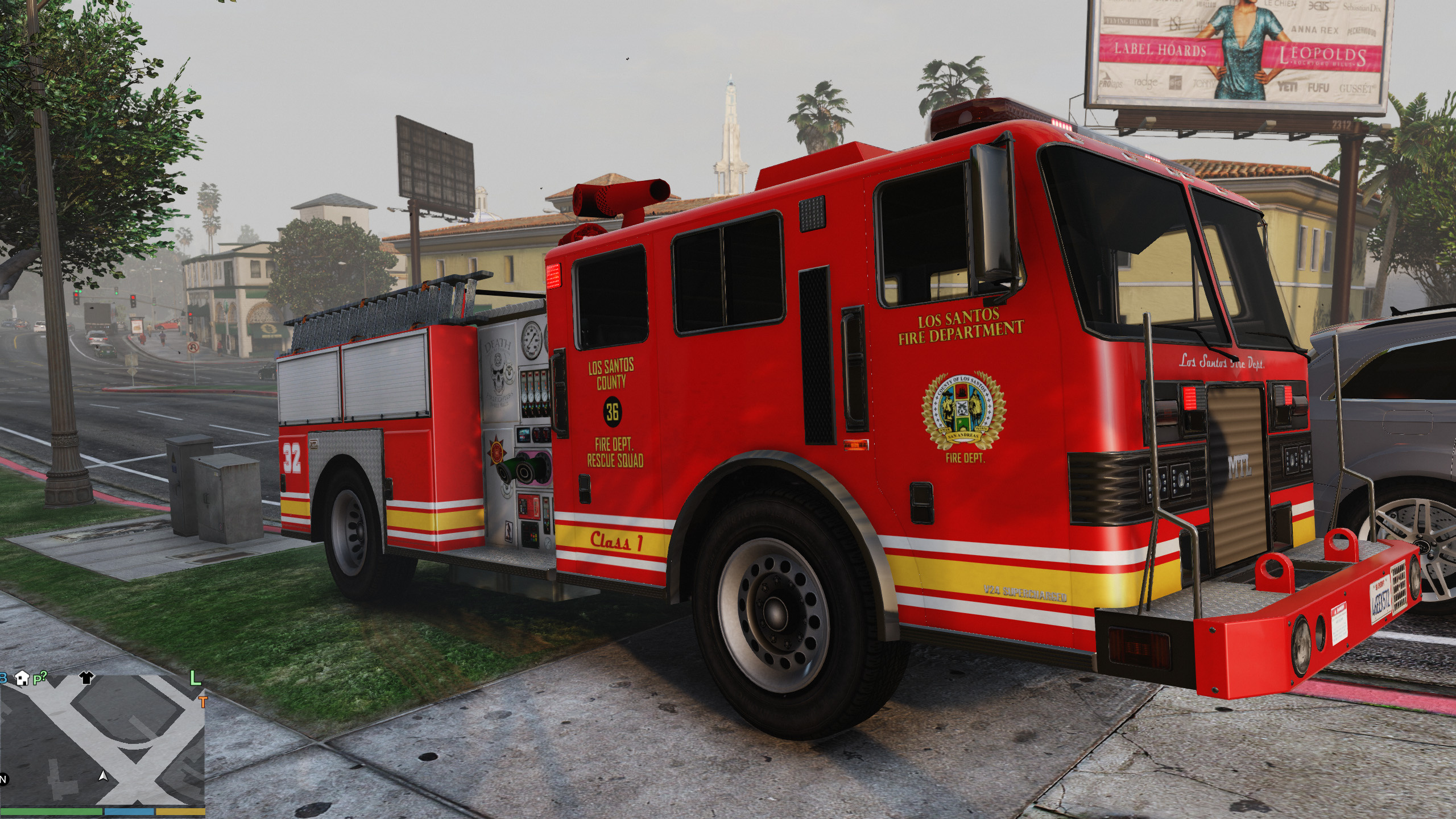 Firetruck gta 5 замена